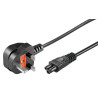 Power Cord UK / C5 5m Black