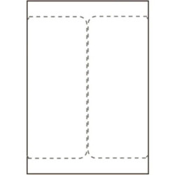 Ship-label 105 x 220mm. For