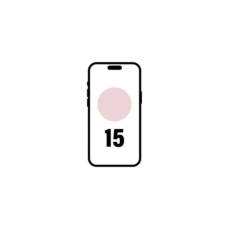 Smartphone Apple iPhone 15 256Gb/ 6.1"/ 5G/ Rosa