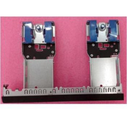 Front panel and drive cage