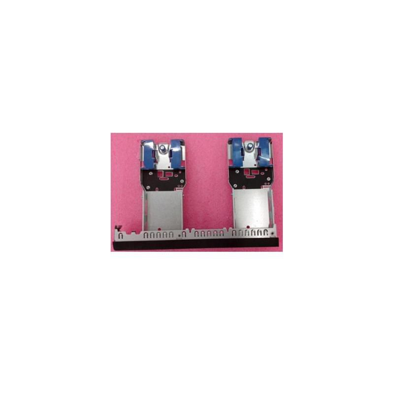 Front panel and drive cage