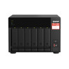 Desktop 6Bay NAS 8GB RAM 2x2.5Gbe Black