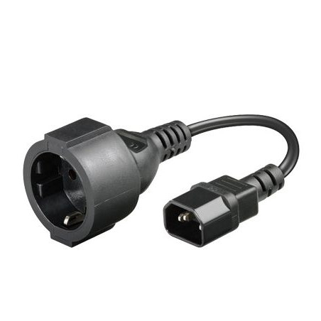 Power Cord C14 -Schuko M-F