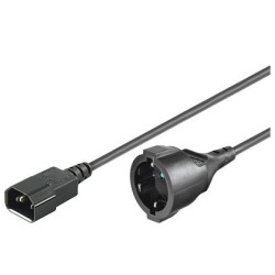 Power Cord C14 -Schuko M-F 2m