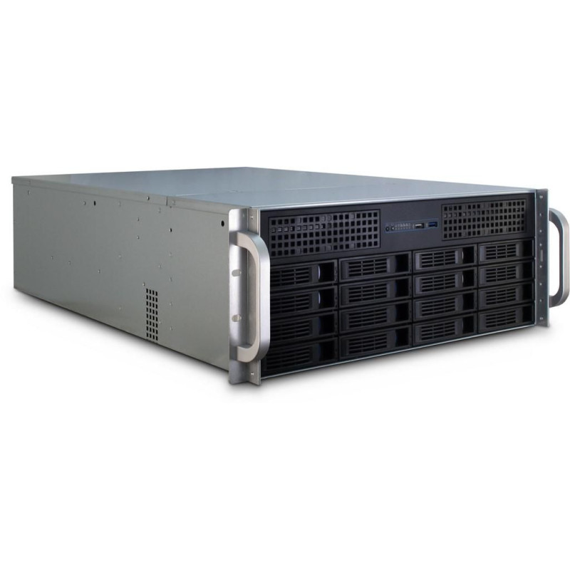 4U-4416L Rack Black, Silver