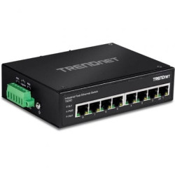 8-PORT IND.FAST Eth Switch Din-rail | APLIUM