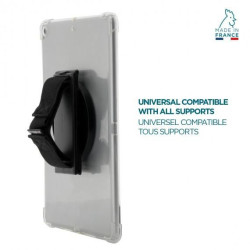 Universal Adhesive Rotating Handle With Handstrap For Tablet | APLIUM