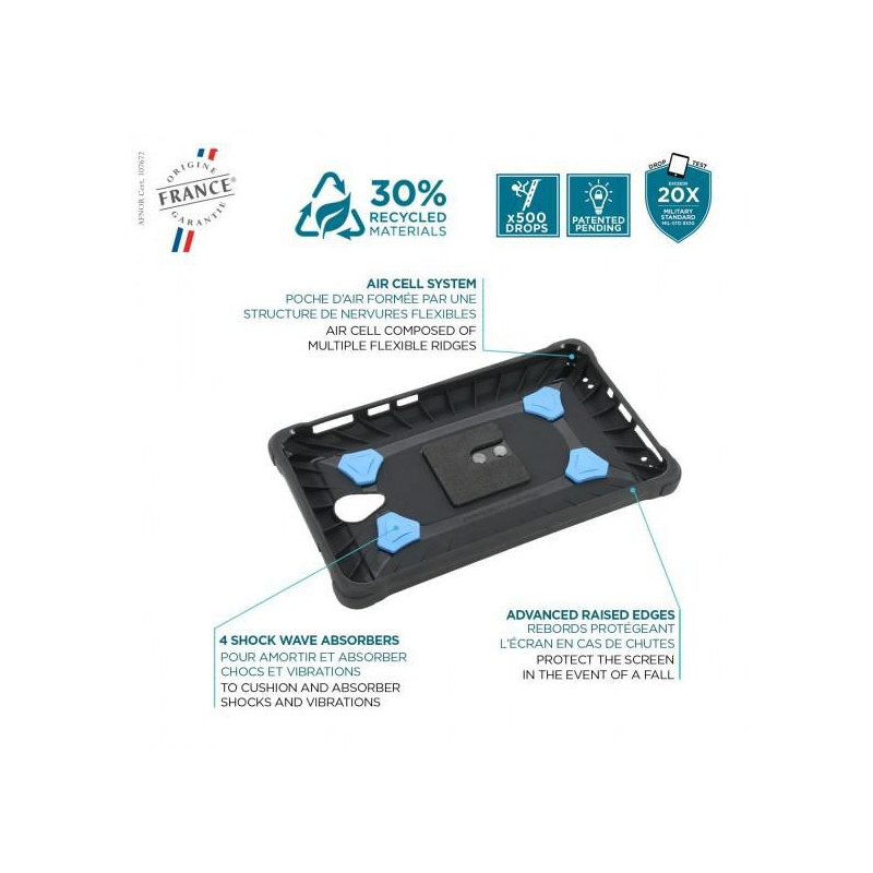 Protech - Case + 360 Handstrap + Kickstand For Galaxy Tab Ac | APLIUM