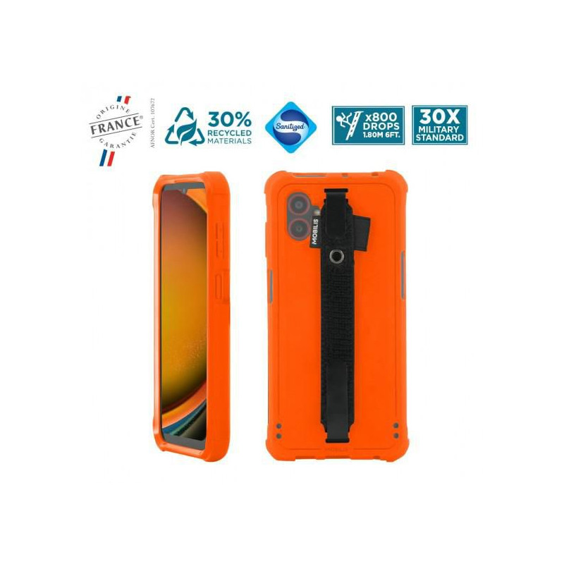 Protech - Case - Safety Orange + Handstrap For Galaxy XCOVER | APLIUM