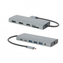 Energy Dock - Usb-c 12-IN-1 Docking Station - 100W Max | APLIUM