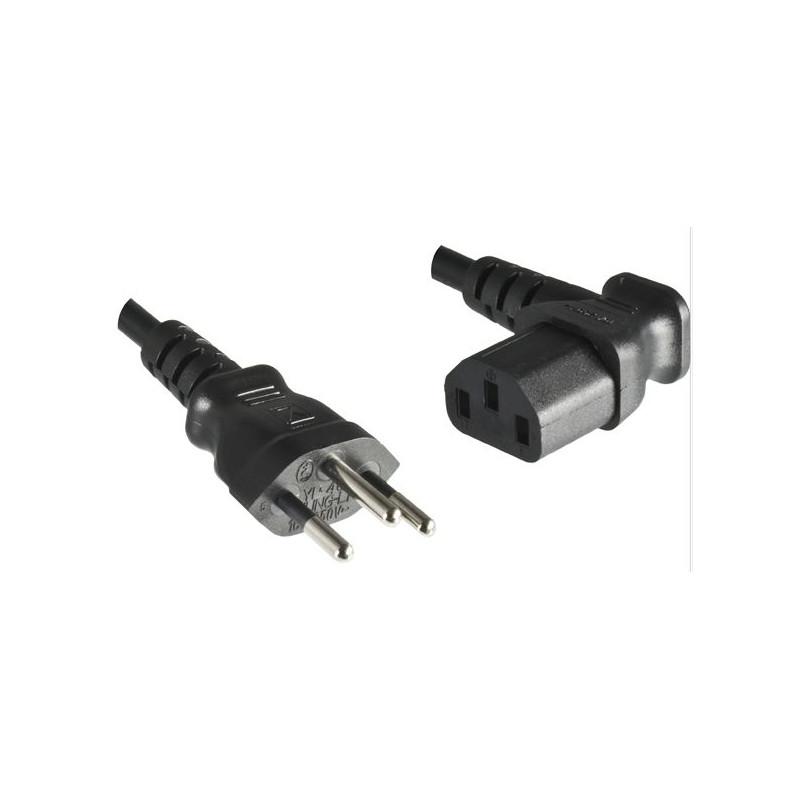 Power Cord Swiss - C13 90?1.8m