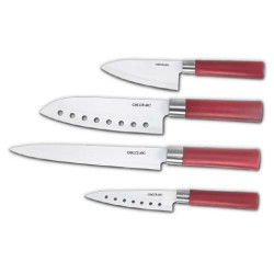 Set 4 Cuchillos Santoku CECOTEC | APLIUM