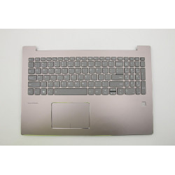 Backlit keyboard cover for