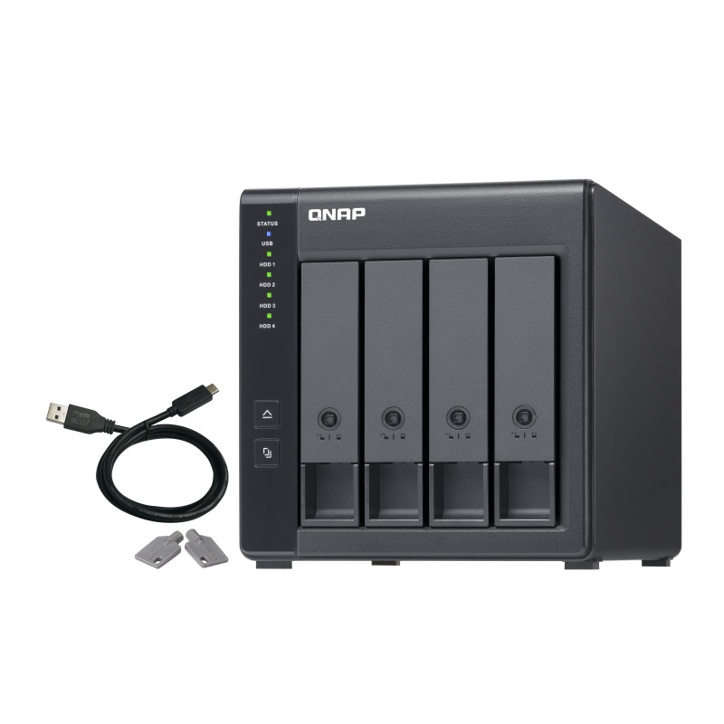 4bay 3.5" SATA HDD USBC Raid Expansion