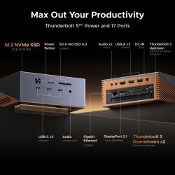 Maxidok 17-In-1 Thunderbolt 5