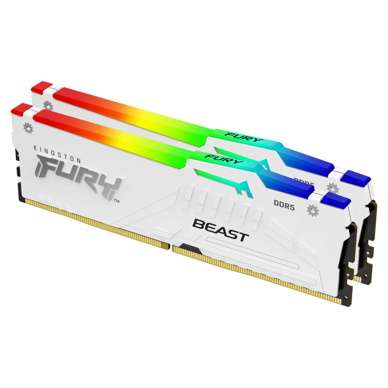 32GB 5600 DDR5 DIMM Kit2 FURY B WHT RGB