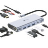 Docking USB Tipo-C Leotec LEDS01/ 3xUSB/ 2xUSB Tipo-C/ 1xUSB | APLIUM