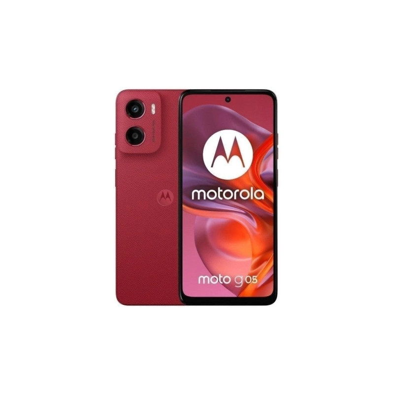 Smartphone Motorola Moto G05 4GB/ 256GB/ 6.67"/ Rojo