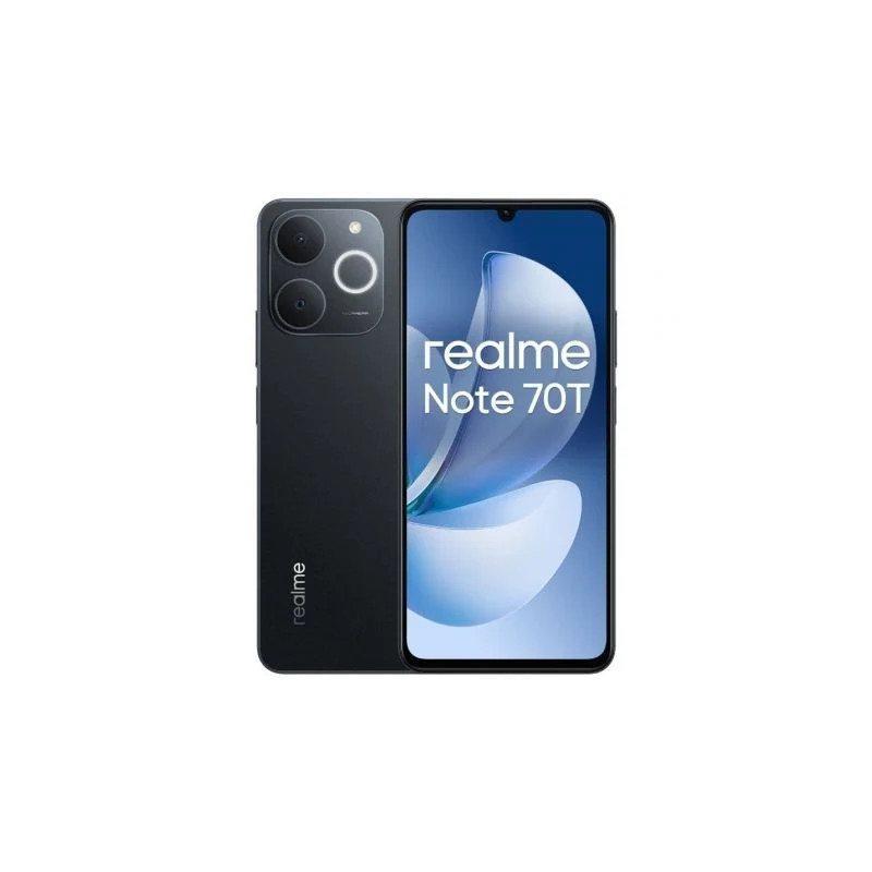 Smartphone Realme Note 70T 4GB/ 256GB/ 6.74"/ Negro Obsidian | APLIUM