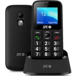 Teléfono Móvil SPC Fortune 2 4G para Personas Mayores/ Negro | APLIUM