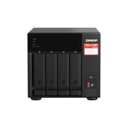 Desktop 4Bay NAS 8GB RAM 2.5Gbe Black