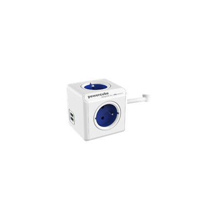 Allocacoc PowerCube extended usb - unidad de distribución de potencia