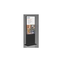 LOGOPOST Totem Square Lite 55" pantalla LCD con retroiluminación LED - para señal digital/kiosk