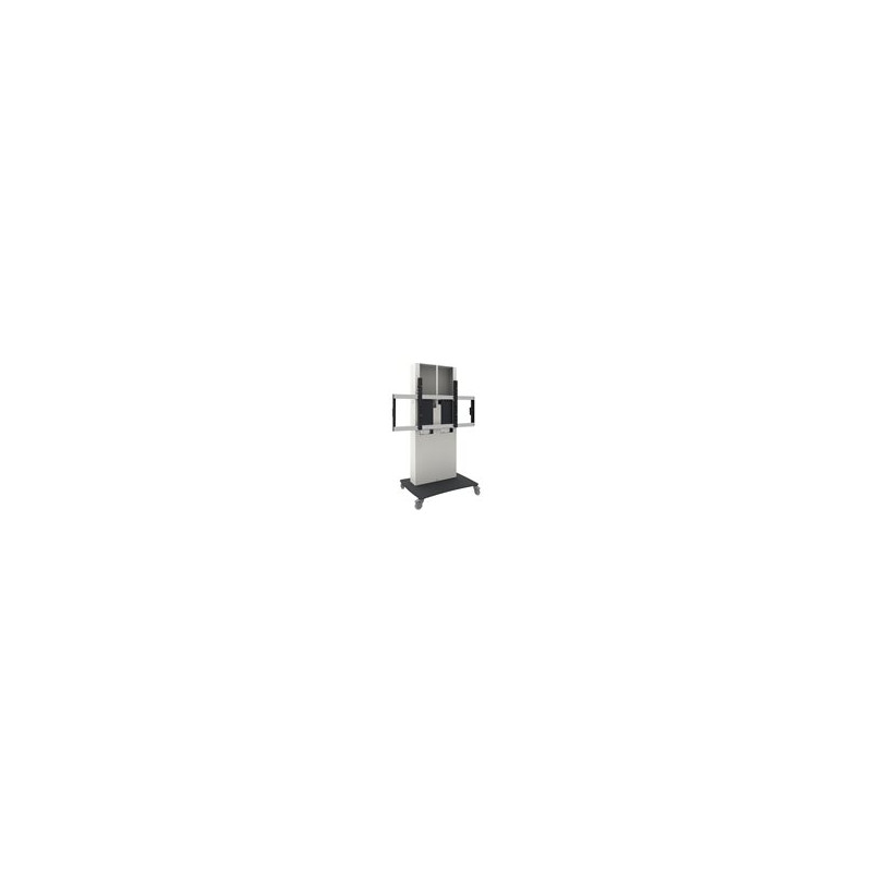 SmartMetals carrito - para pantalla plana - negro, blanco