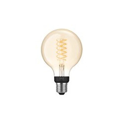 Philips Hue White - bombilla con filamento LED - forma: G93 - E27 - 7 W - luz blanca cálida - 2100 K