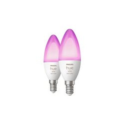 Philips Hue White and Color Ambiance - bombilla LED - forma: B39 - E14 - 4 W - 16 millones de colores/blanco c