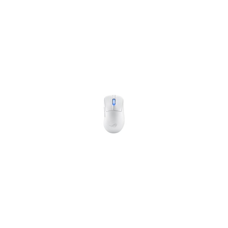 ASUS ROG Keris II Ace - ratón - USB, Bluetooth 5.1, 2.4 GHz - blanco