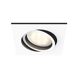 Philips Hue White ambiance Milliskin - punto de luz incrustado - bombilla LED - GU10 - 5 W - 2200-6500 K - bla