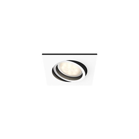 Philips Hue White ambiance Milliskin - punto de luz incrustado - bombilla LED - GU10 - 5 W - 2200-6500 K - bla