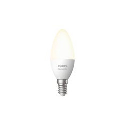 Philips Hue White Single - bombilla LED - forma: vela - E14 - 5.5 W - luz blanca cálida - 2700 K