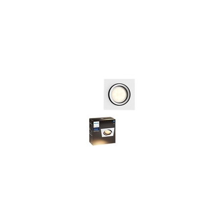Philips Hue Milliskin - lámpara empotrada - bombilla de foco LED - GU10 - 5.5 W - luz blanca caliente a fría -