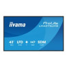 iiyama ProLite LH4375UHS-B2AG 43" Clase (42.5" visible) pantalla LCD con retroiluminación LED - 4K - para seña