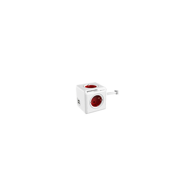 Allocacoc PowerCube extended usb - unidad de distribución de potencia