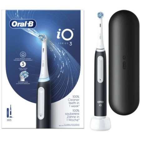 Cepillo Dental Oral-B iO 3/ Negro | APLIUM