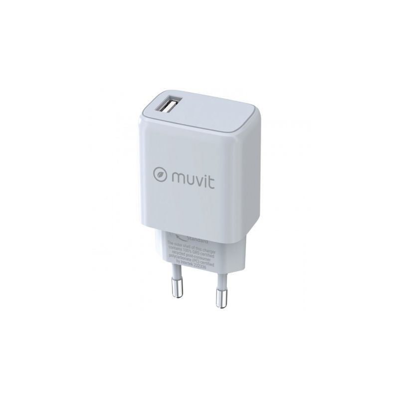 Cargador de Pared Muvit For Change MCACC0002/ 1xUSB/ 15W | APLIUM