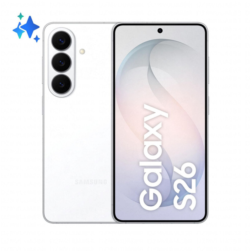 Smartphone Samsung Galaxy S26 12GB/ 256GB/ 6.3"/ 5G/ Blanco