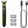 Cortabarbas Philips Oneblade QP2724/10/ con Batería/ 3 Acces | APLIUM
