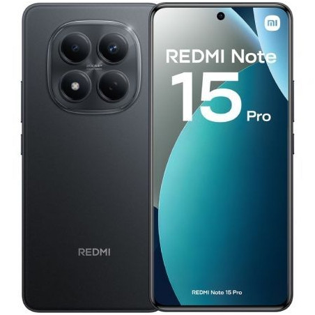 Smartphone Xiaomi Redmi Note 15 Pro 12GB/ 512GB/ 6.83"/ Negr | APLIUM