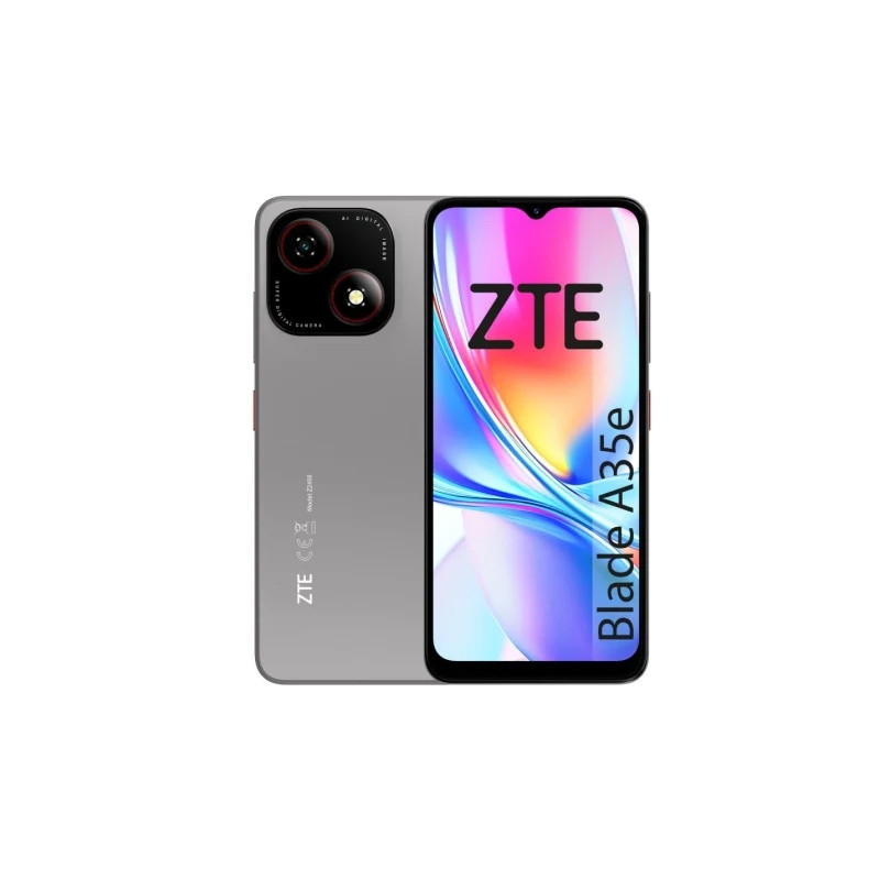 Smartphone ZTE Blade A35E 2GB/ 64GB/ 6.52"/ Gris Oscuro | APLIUM
