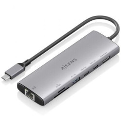 Docking USB Tipo-C Aisens ASUC-7P032-GR/ 1xHDMI 4K/ 1xUSB/ 2 | APLIUM