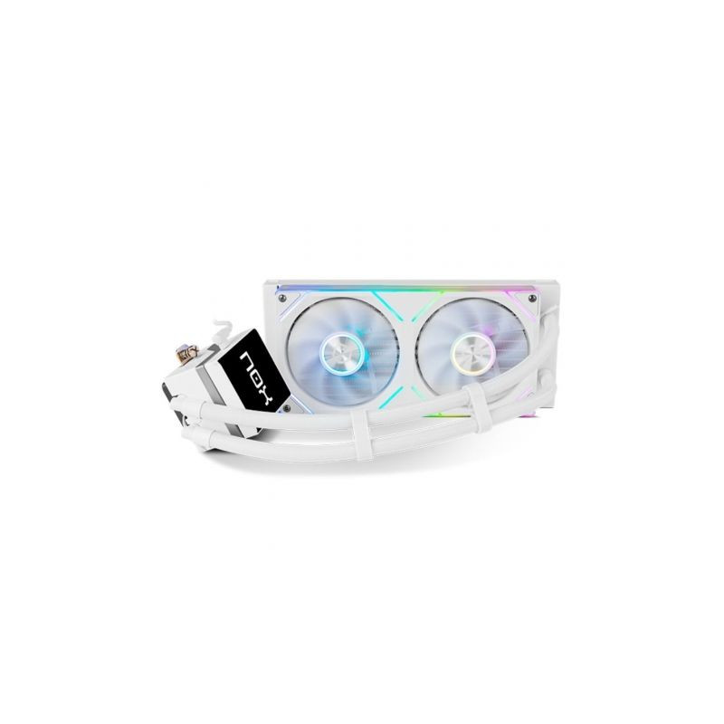 Sistema de Refrigeración Líquida Nox M-240 LCD/ Blanco | APLIUM