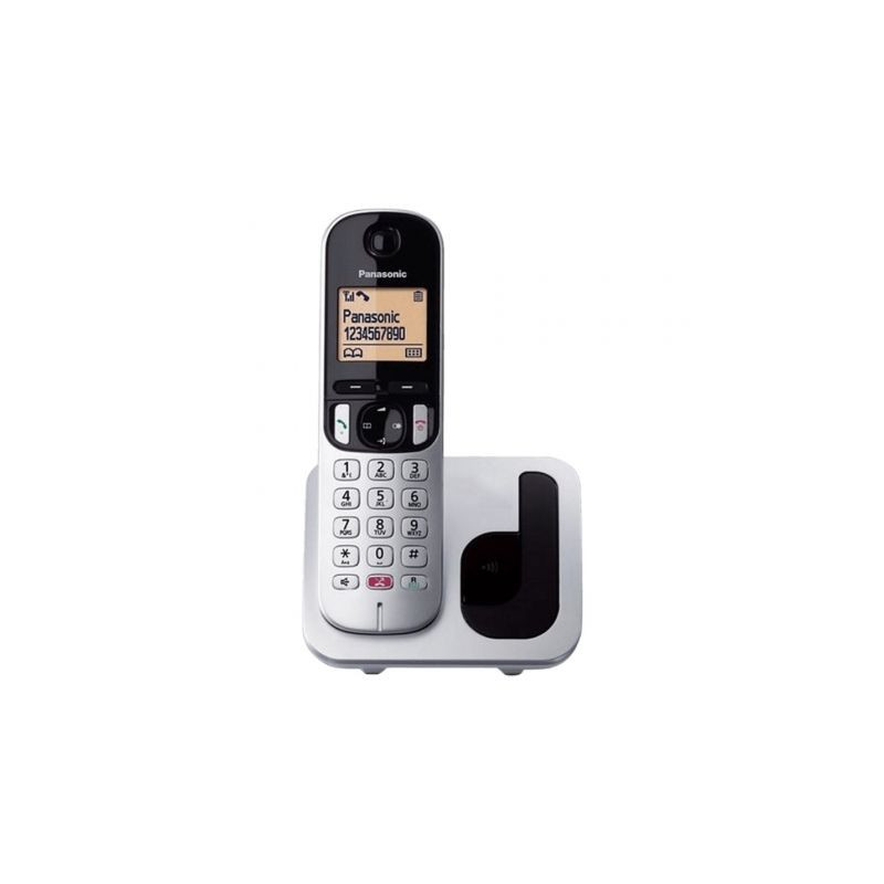 Teléfono Inalámbrico Panasonic KX-TGC250SPS/ Plata | APLIUM
