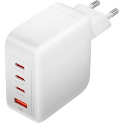 Cargador de Pared GaN Vention FEIW0-EU/ 3xUSB Tipo-C + Cable | APLIUM