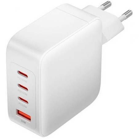 Cargador de Pared GaN Vention FEIW0-EU/ 3xUSB Tipo-C + Cable | APLIUM