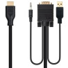 Cable Conversor Nanocable 10.15.4612/ HDMI Macho - VGA Macho | APLIUM