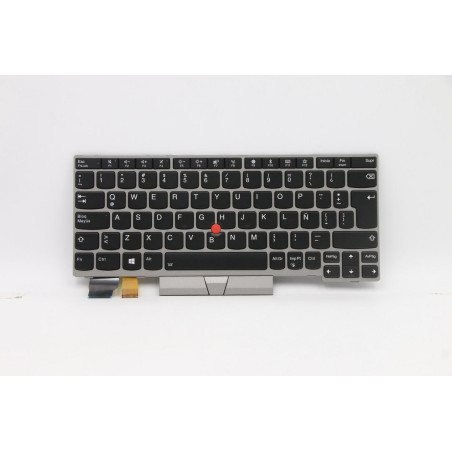 Keyboard BL Silver LA Spanish